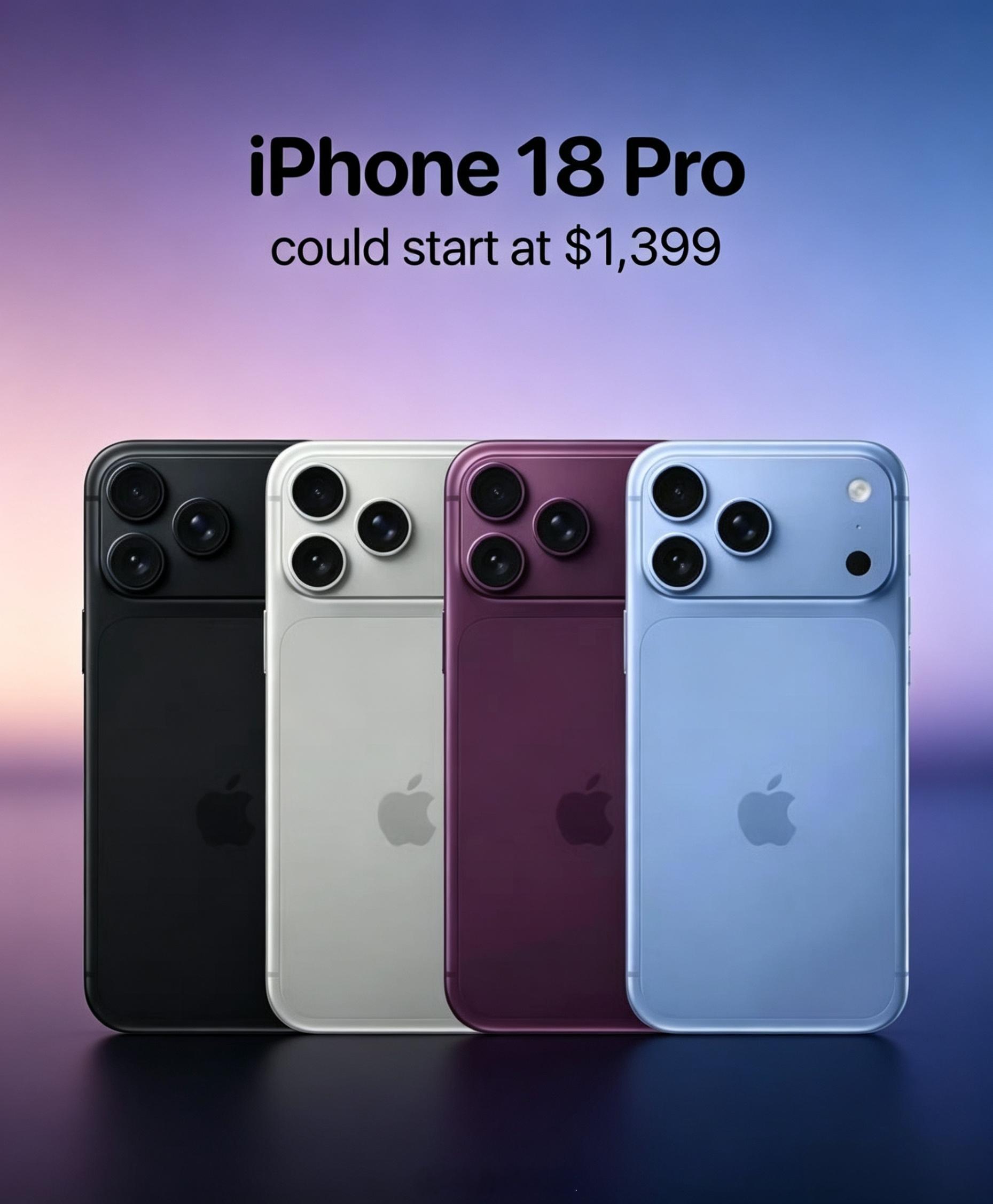 iPhone18Pro或上涨200美元 200美元？国行涨1600以上？真不打算
