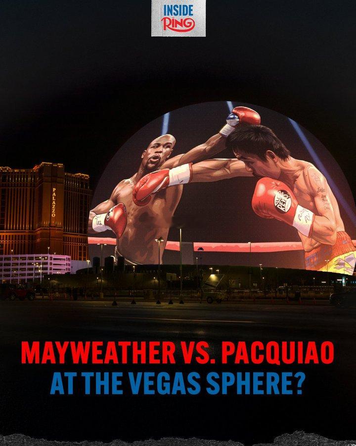 拳坛速递 有传言称曼尼·帕奎奥Manny Pacquiao vs 弗洛伊德·梅威
