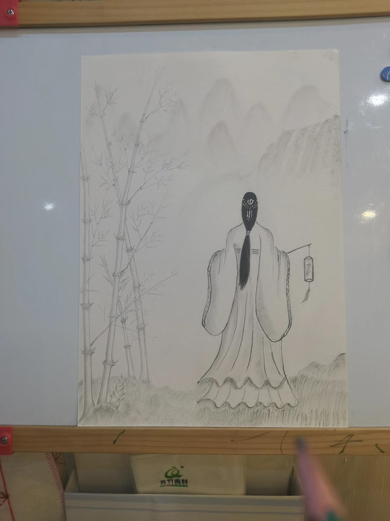 冬日生活打卡季你不试试，永远不知道自己有多优秀，学画画那是60年前上小学的事了，