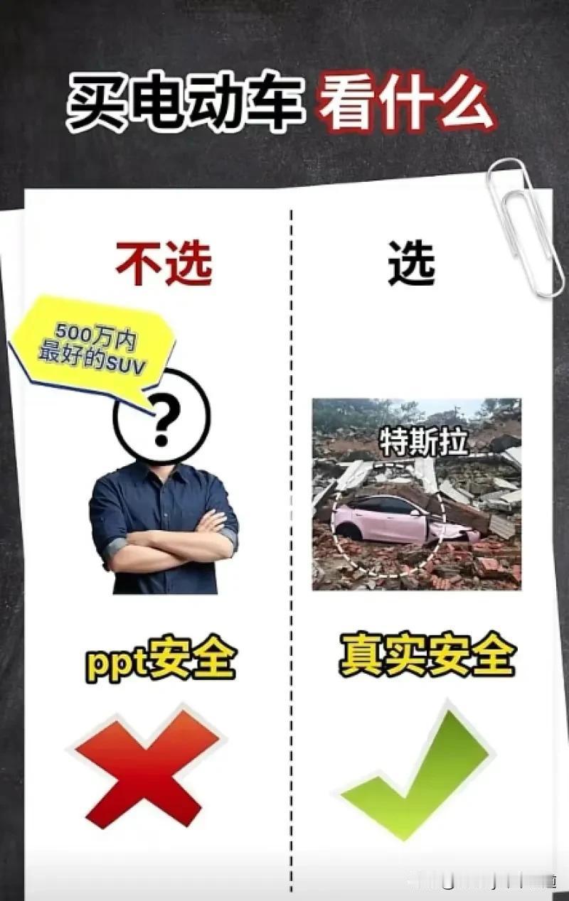 特斯拉：买电动车看什么？不选500万内最好的SUV，不选冰箱彩电大沙发。理想：销