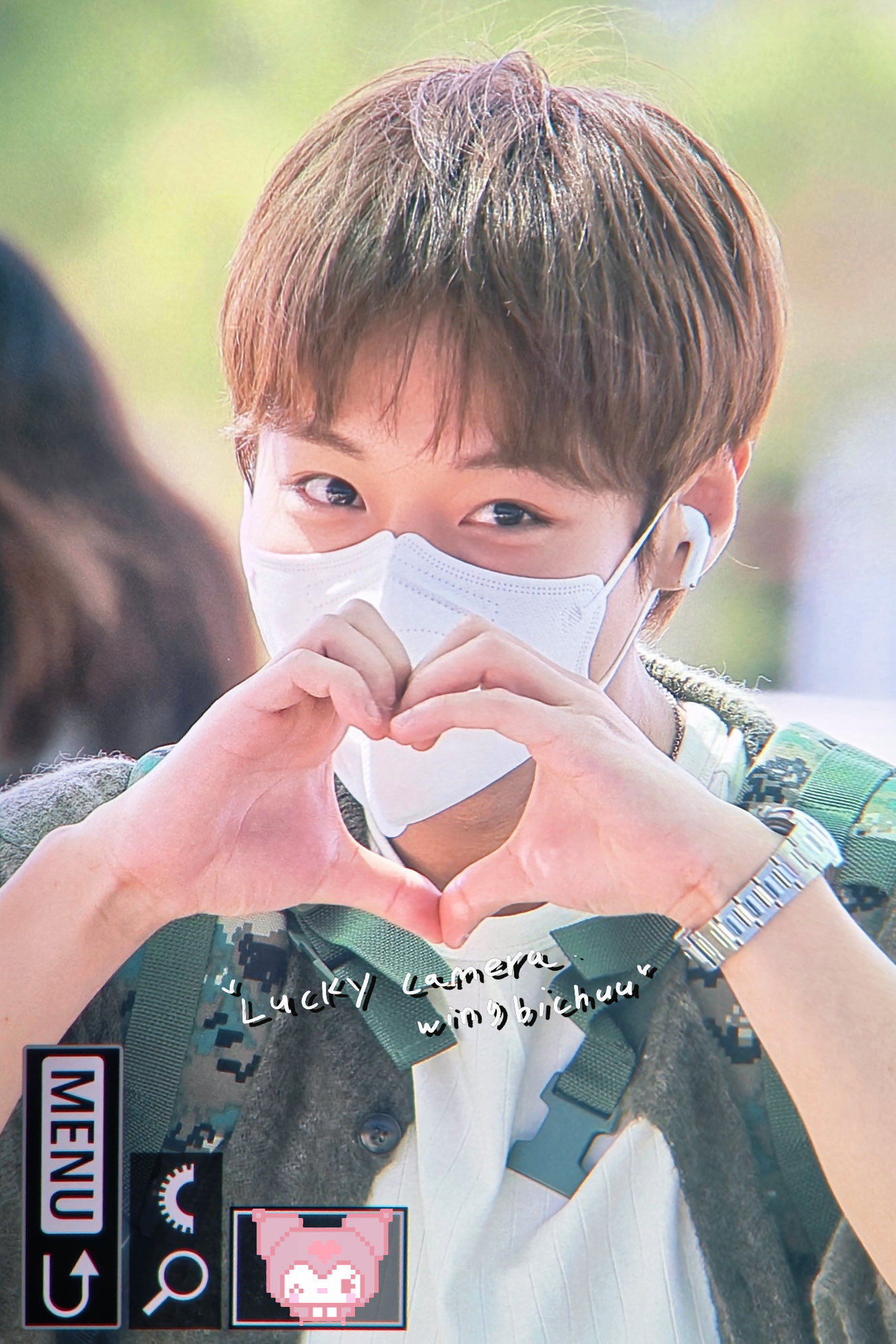 朴志训 ✨ 陪朴志训走花路 260605 仁川出发🛫 饭拍©️logo背了一个