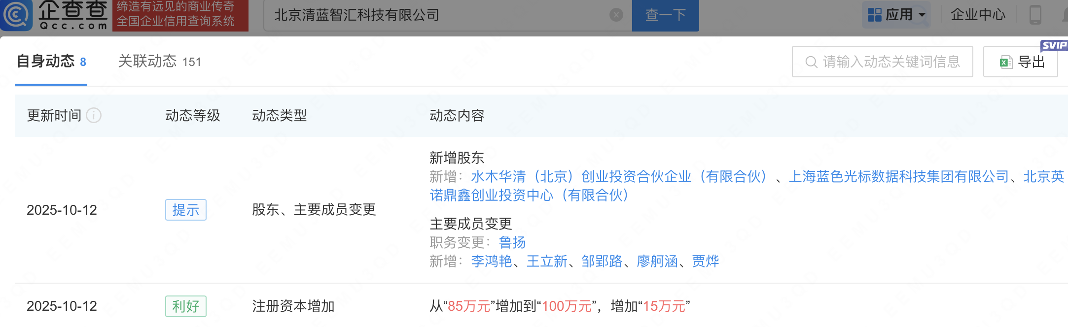 蓝色光标入股AI营销技术公司清蓝智汇