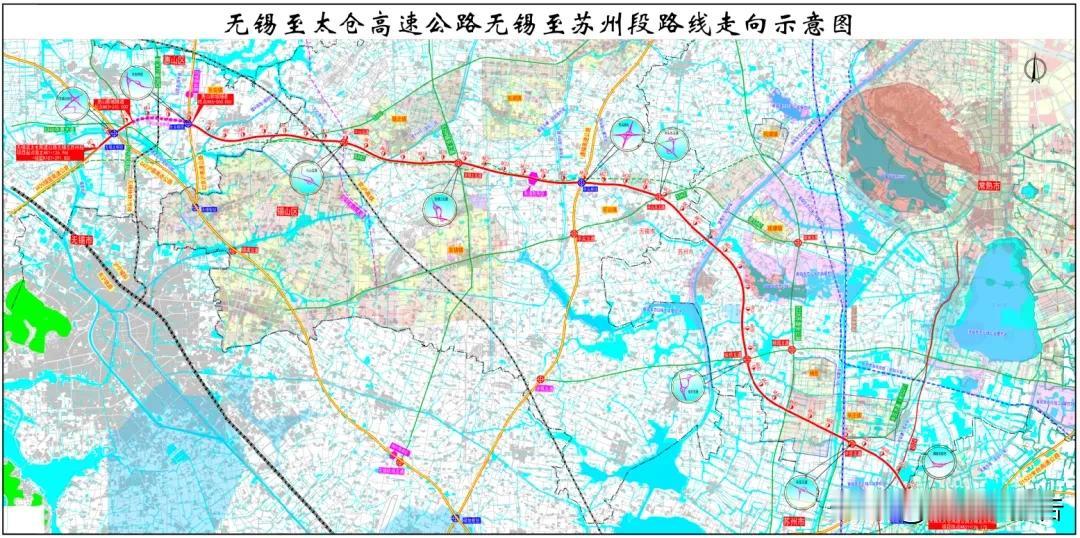苏州无锡两地联手打造第二条入沪高速通道，它就是在建的锡太高速。
       在