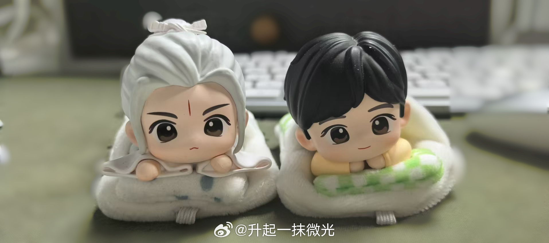 这俩宝宝天天陪我上班