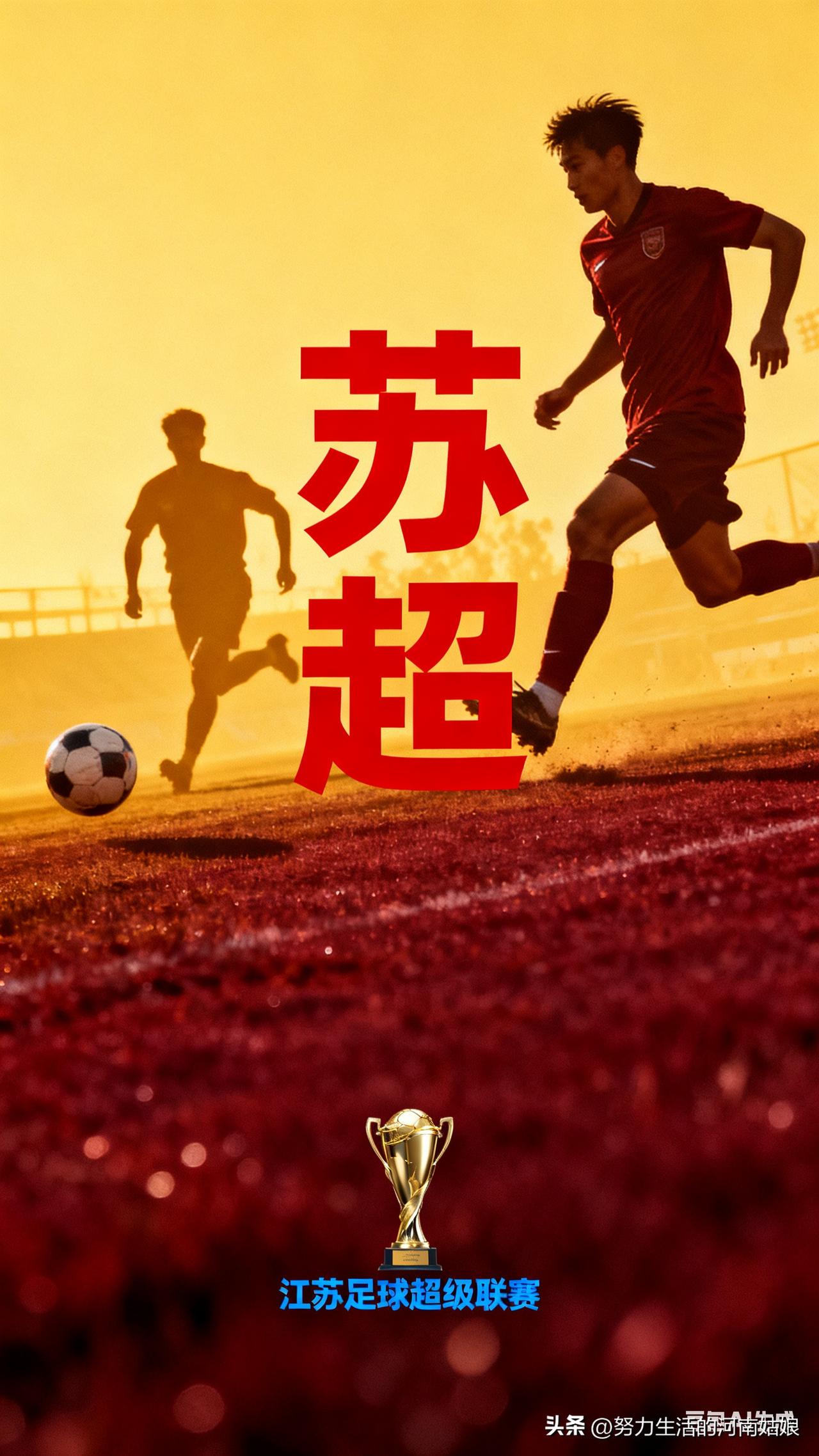 2026江苏省城市足球联赛（苏超）赛程于2026年2月4日正式公布，常规赛4月1