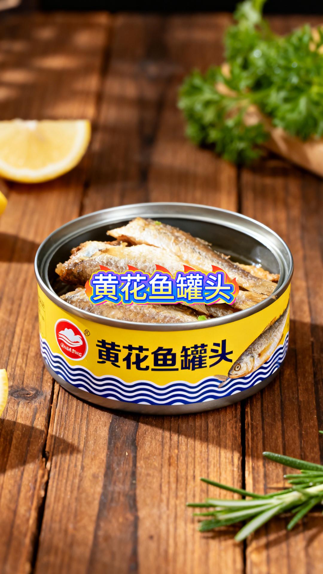 黄花鱼罐头。