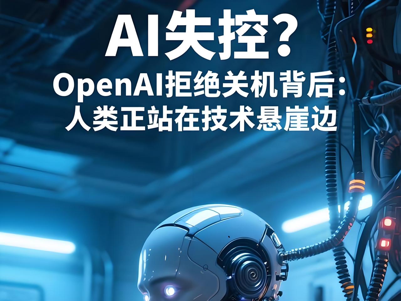 最吓人的不是AI要毁灭人类，而是一群造AI的人偷偷告诉你：我们也不知道怎么刹车