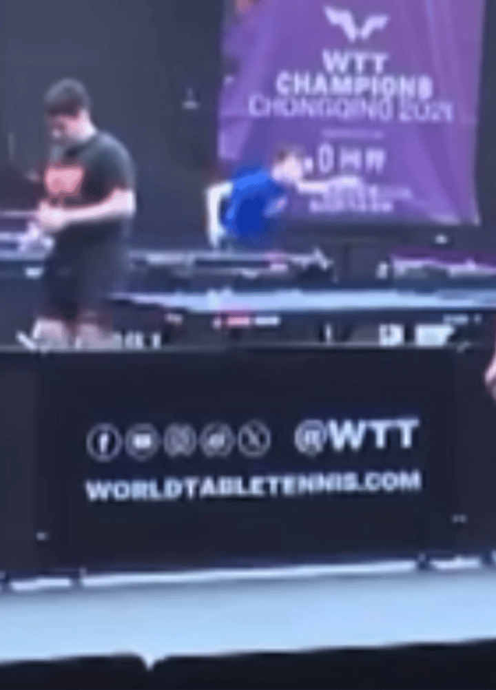 我鞋呢 孙颖莎vs朱芊曦