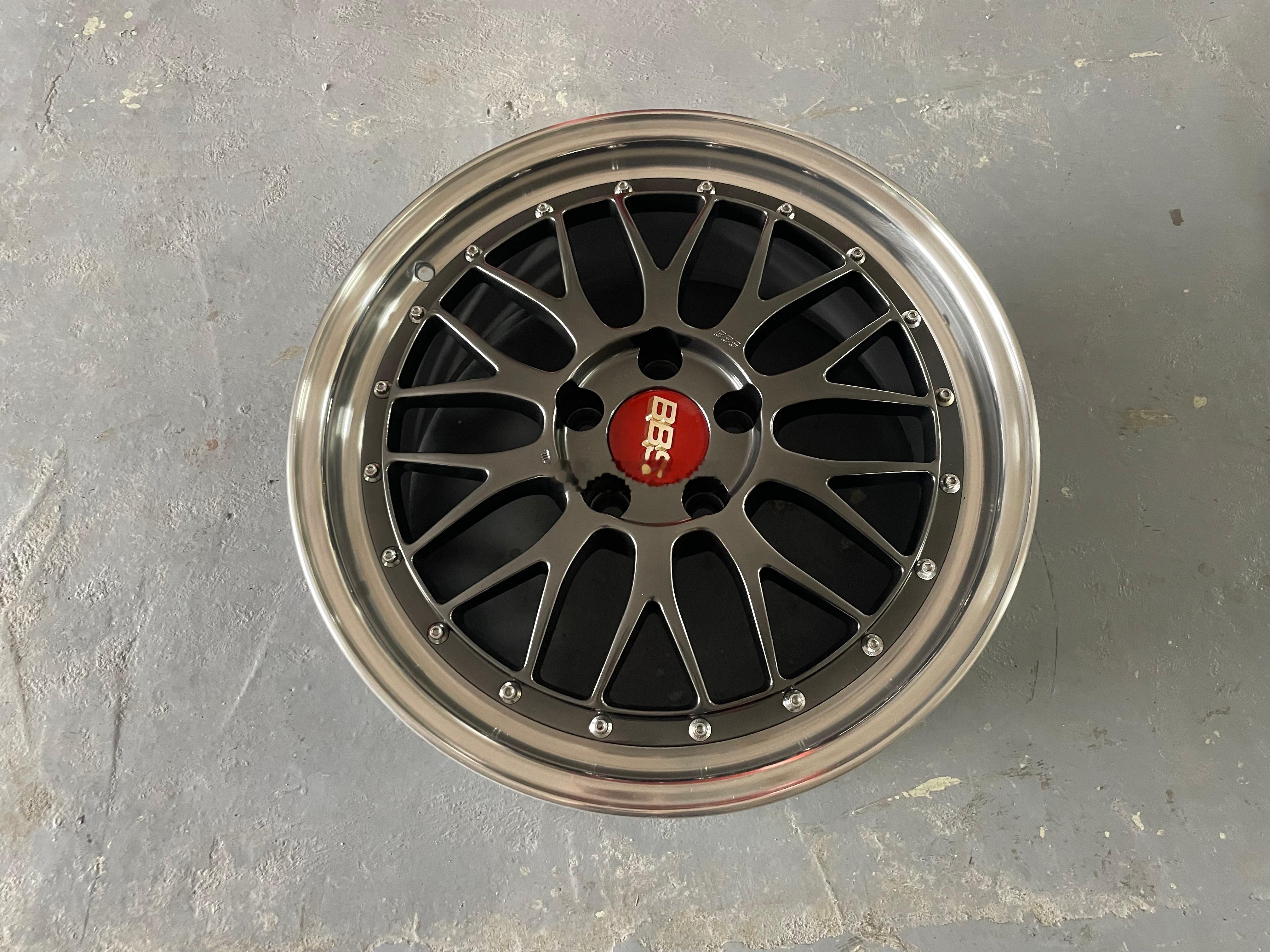 心情件 日本BBS LM DB两片锻造18寸 8J ET35 5×112 5×1