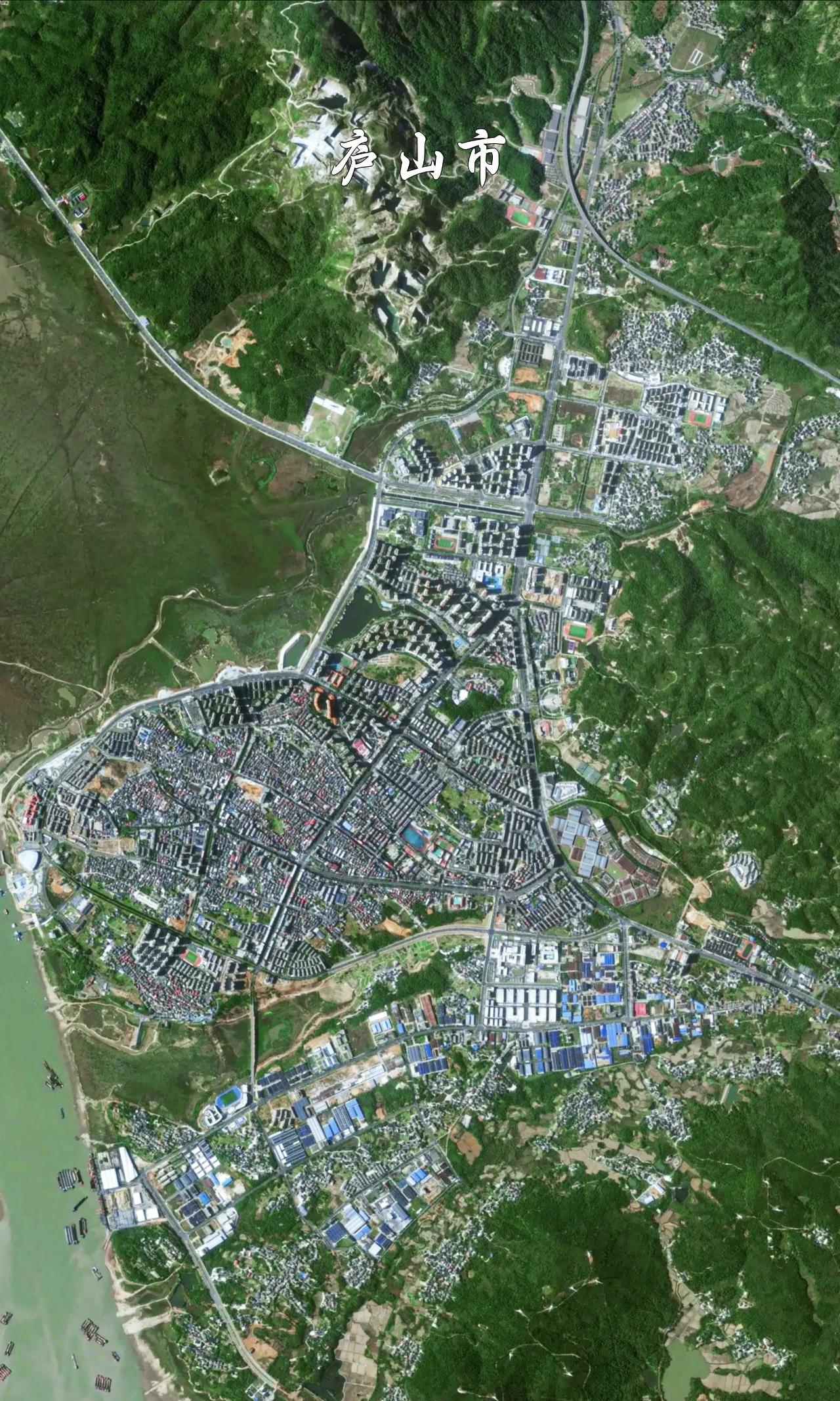 江西省庐山市高清卫星图