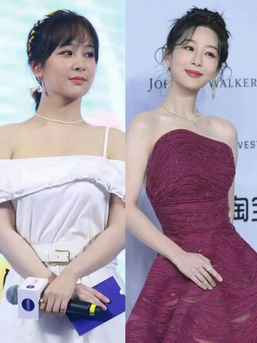 突然发现，杨紫她真的变了， 变化真的好明显！ ​​​