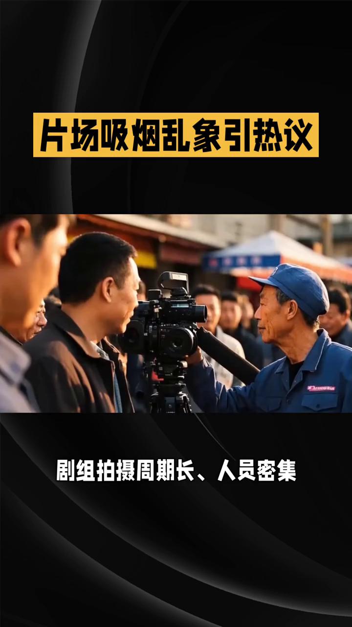 片场吸烟乱象引热议，王楚然随身净化器藏满无奈。
一条热搜揭开了影视片场长期存在的