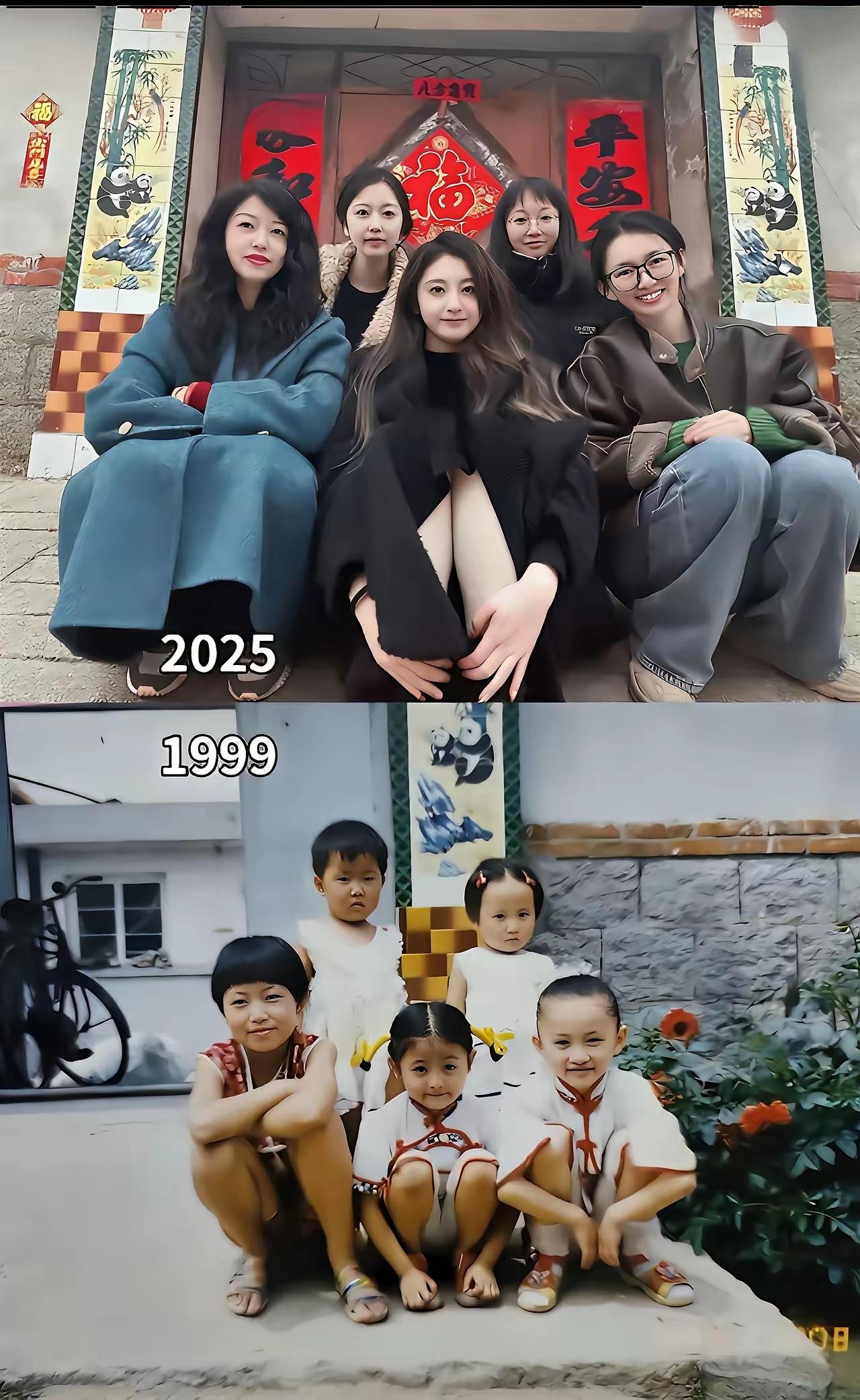 事实证明！小时候长得漂亮的，长大了依然最漂亮。[赞]