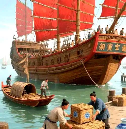 古代旧时下南洋人风险恐怕未必很大，并且也不完全是穷人，因为宋朝时，海船已经能够造