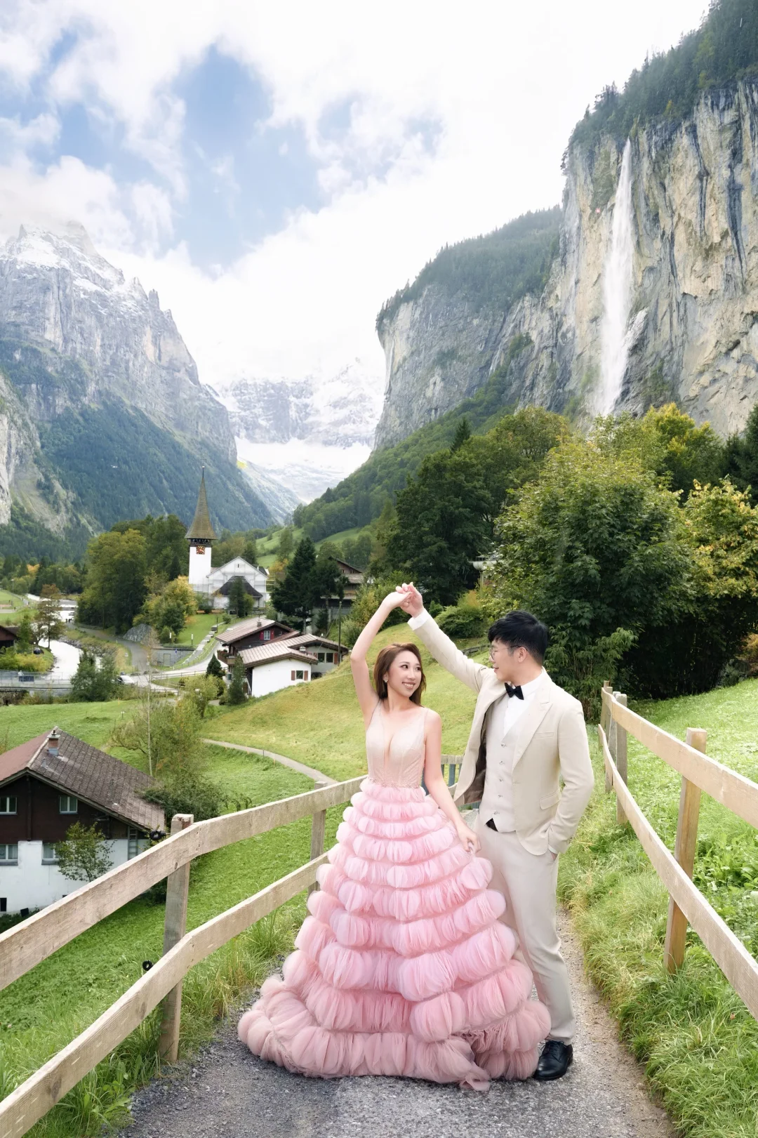 我的瑞士婚纱照💗