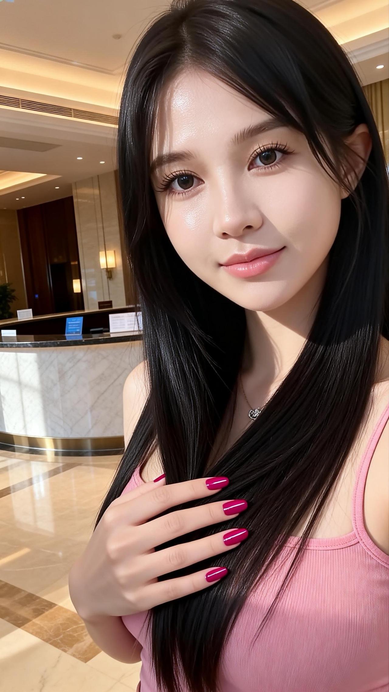 混血美眉，极致高清