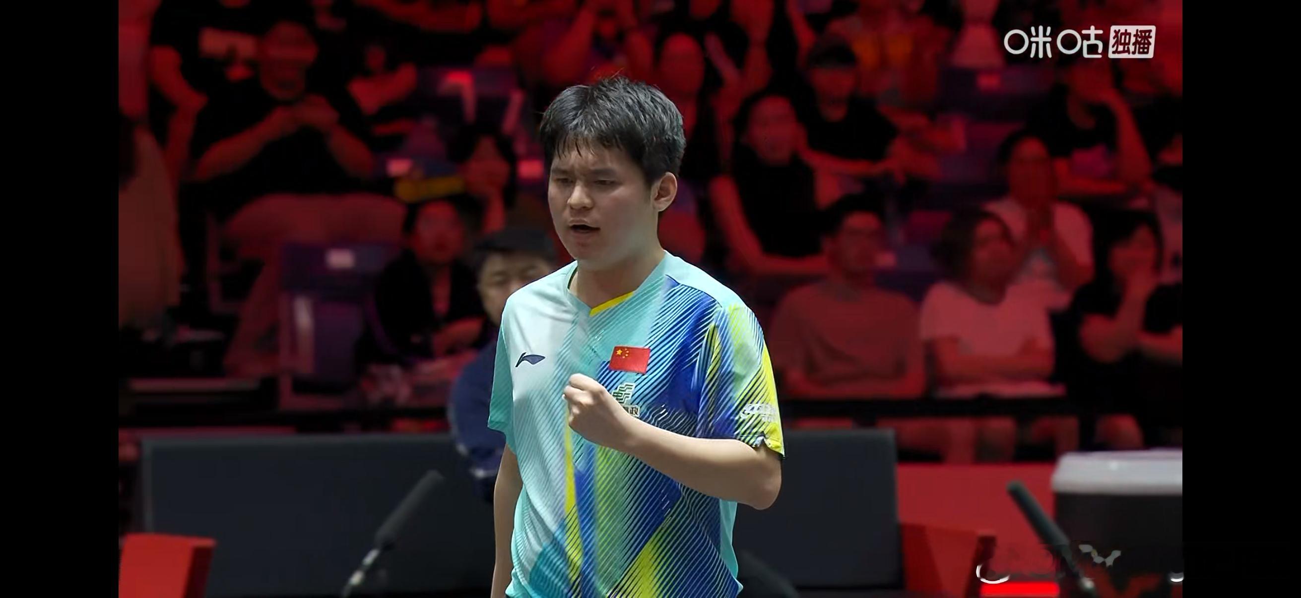 WTT新加坡大满贯2026 男单1/8决赛：🇨🇳林诗栋3比1林钟勋🇰🇷（