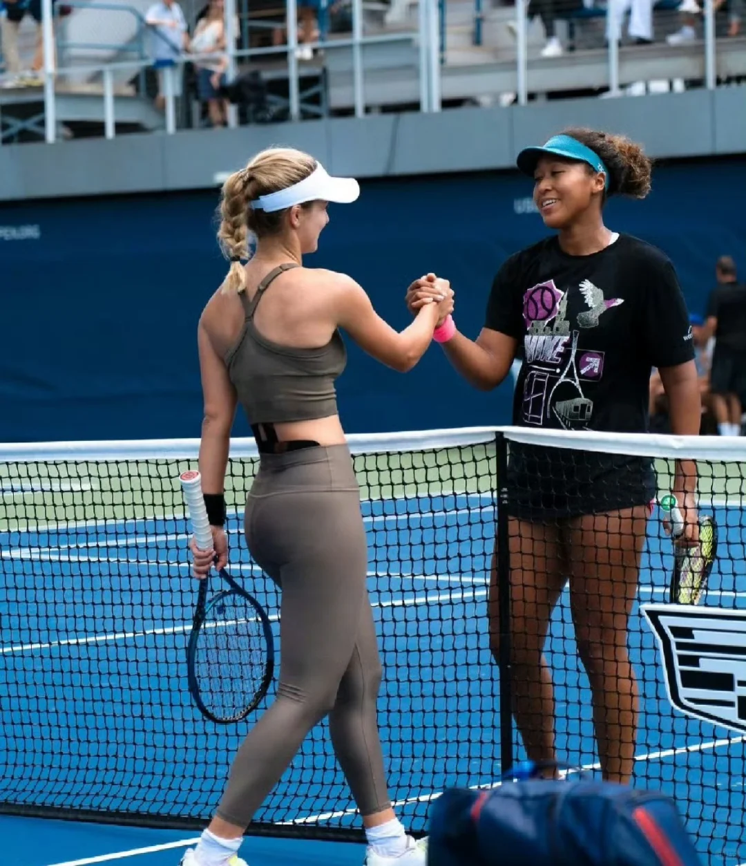 【美网速递】和老板一起在美网训练