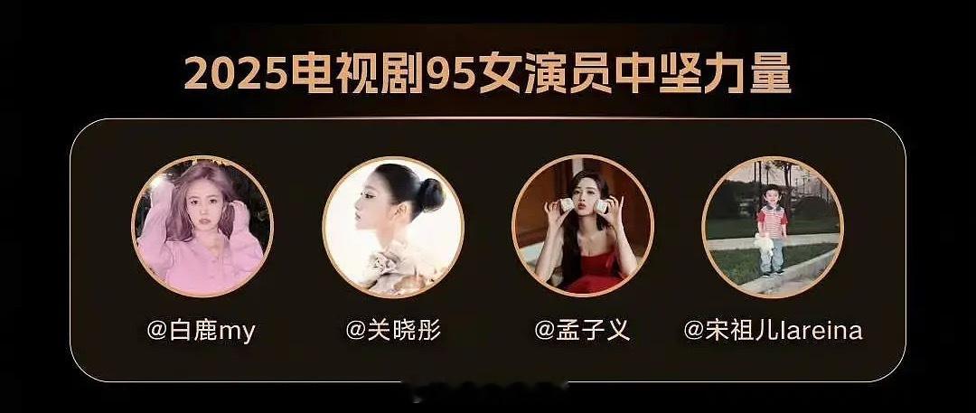 才看到这张图，谁把白鹿放到95🌸里啦？ ​​​