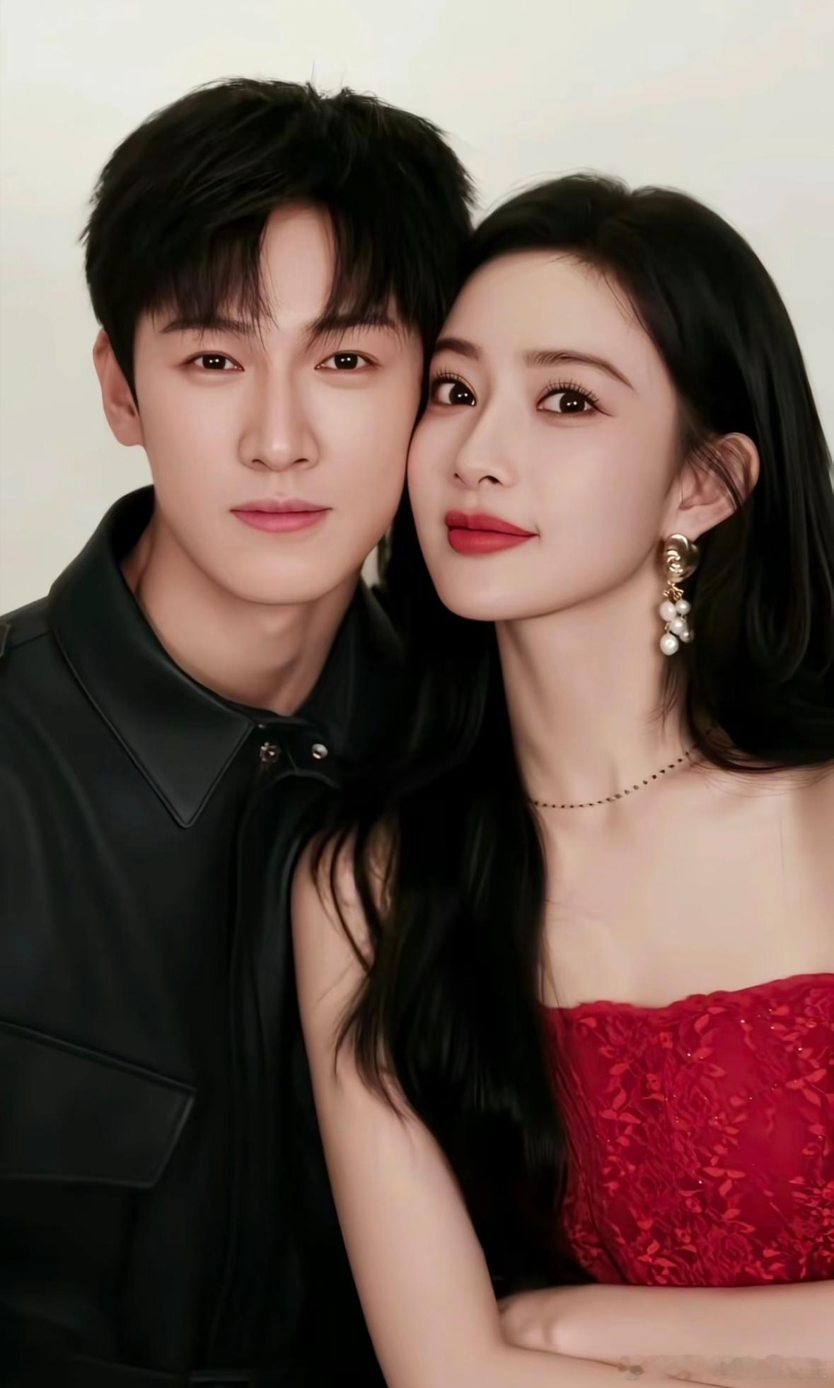 昀牵孟绕  昀牵孟绕和红色的适配度是100分不如就这么结了吧，就当是为了观众咱们