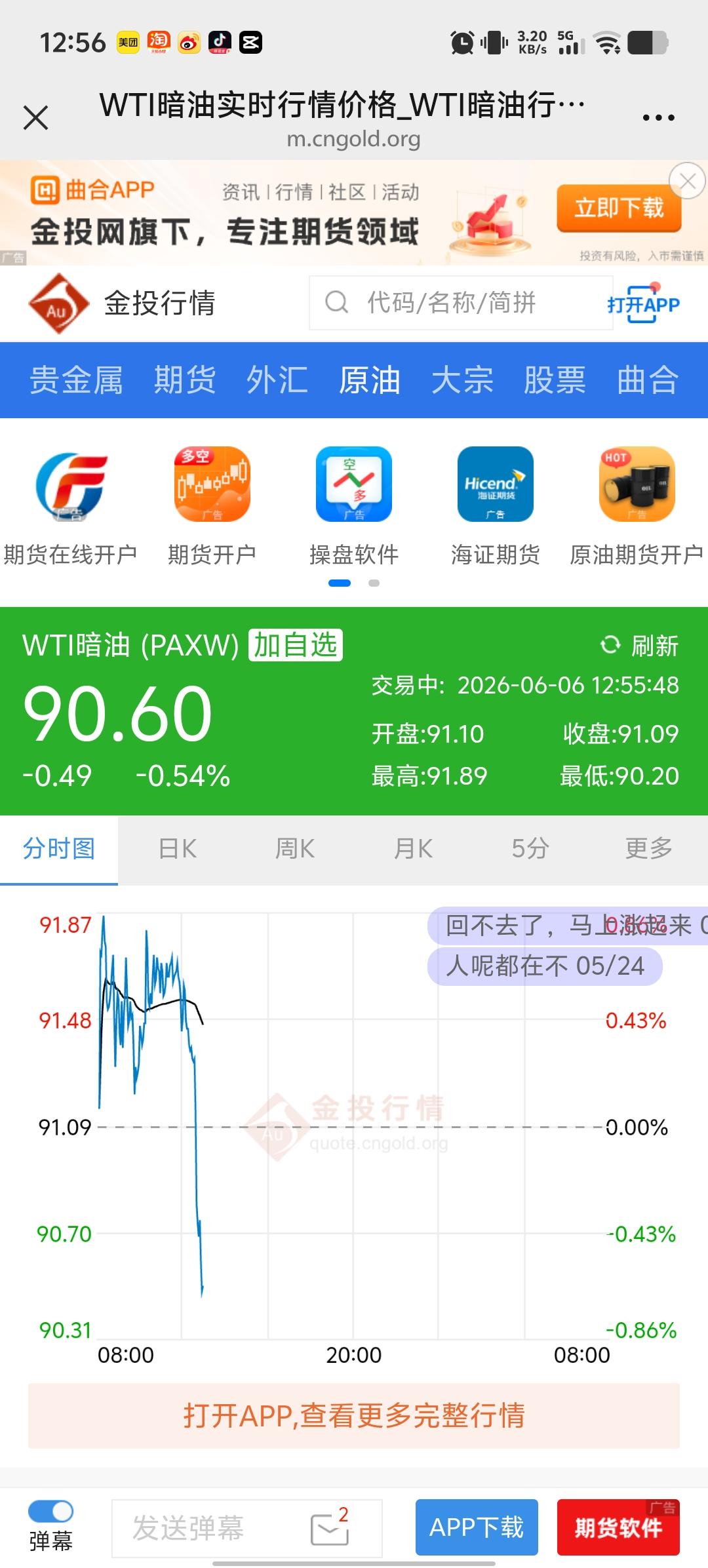 还好还好，暗油今天周六意外的跳水了无风险跳水 跳水分析 ，看来资本市场还是有好消