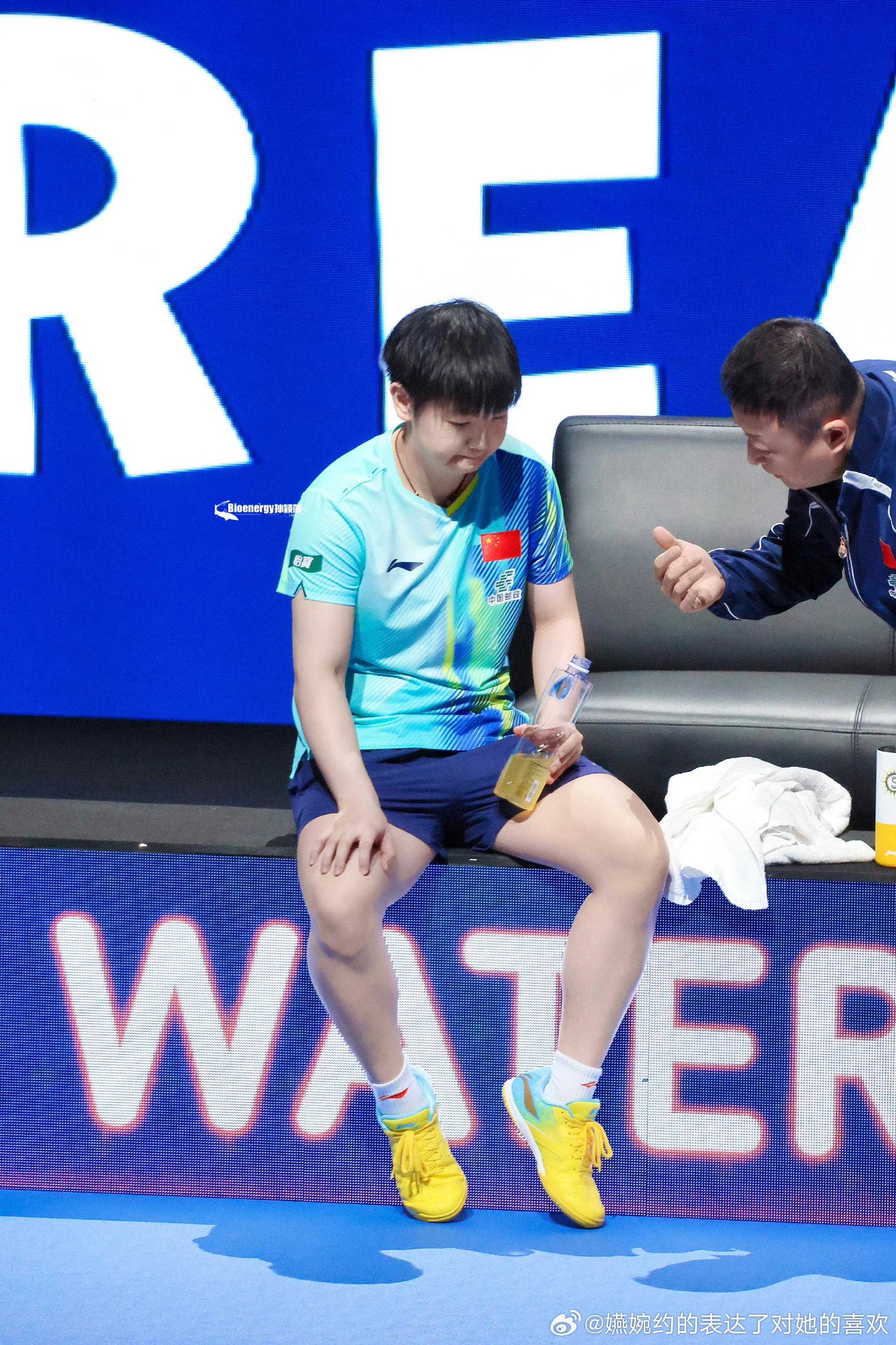 孙颖莎绝世大萌物！！！孙颖莎