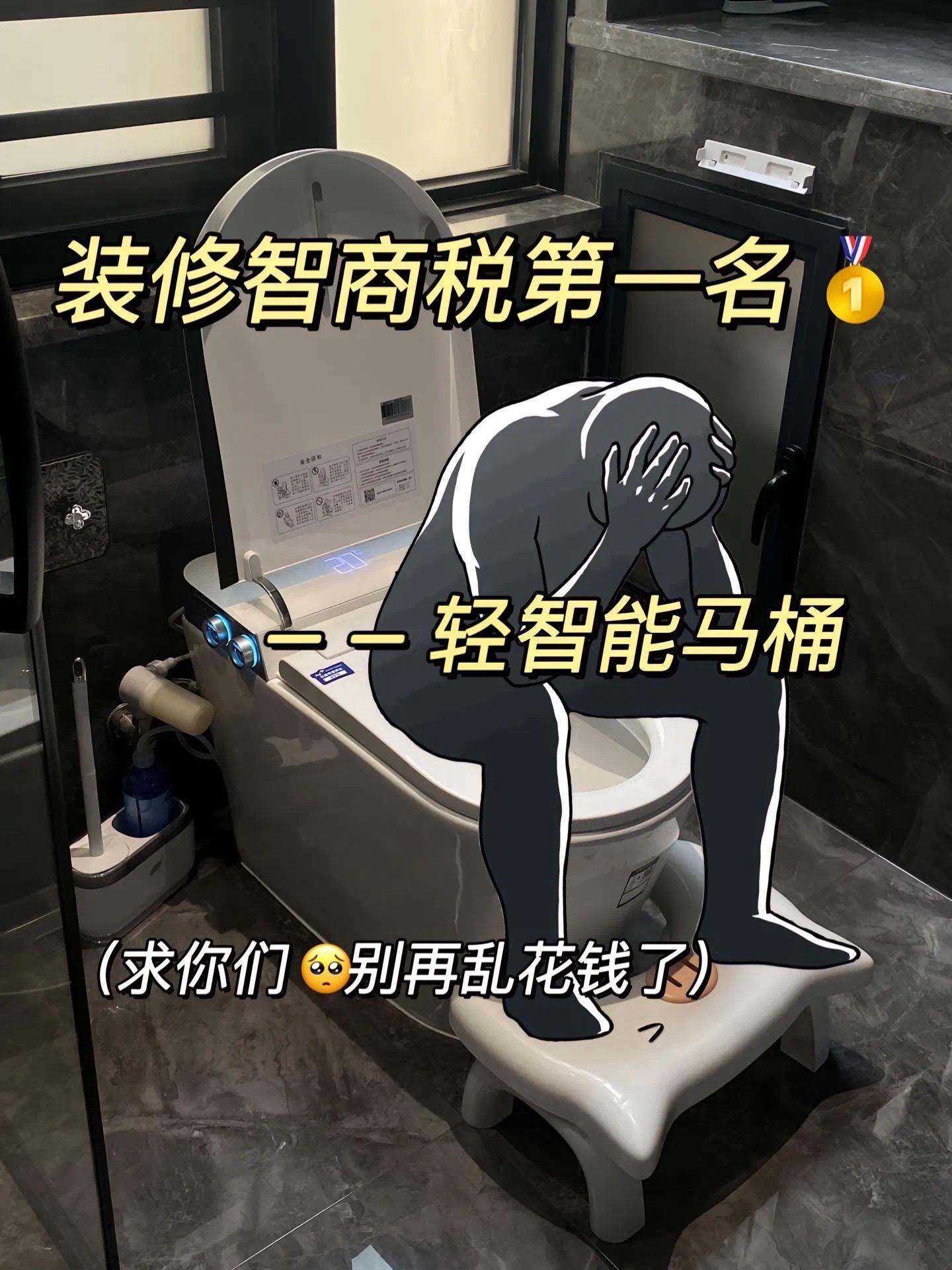 给未买轻智能马桶朋友的建议❗️字字实用。省流版： 所谓轻智能🚽其实就...