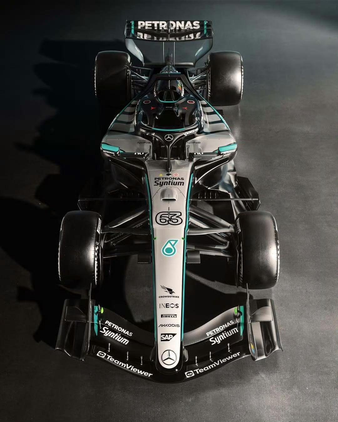 梅赛德斯AMG马石油F1车队发布2026赛季F1赛车“W17”F1赛车2026F