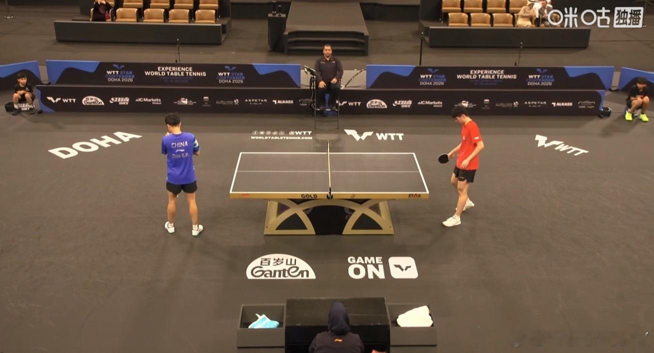 国乒出门半个月了 第一冠终于要呱呱坠地了这可真是稀奇啊～ 