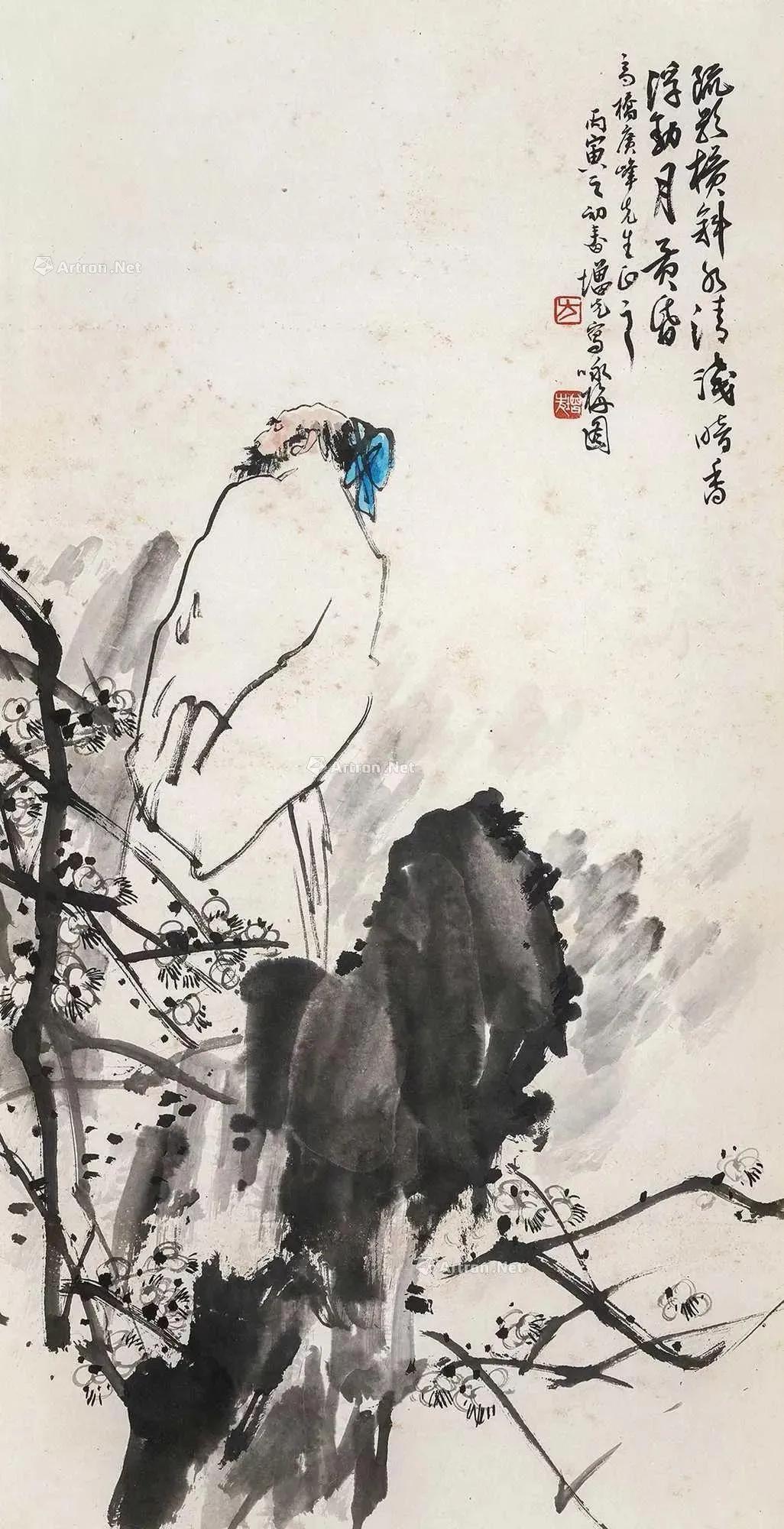 上联：吟诗梅林幽香许
下联：[玫瑰]

网络图片诚谢侵删