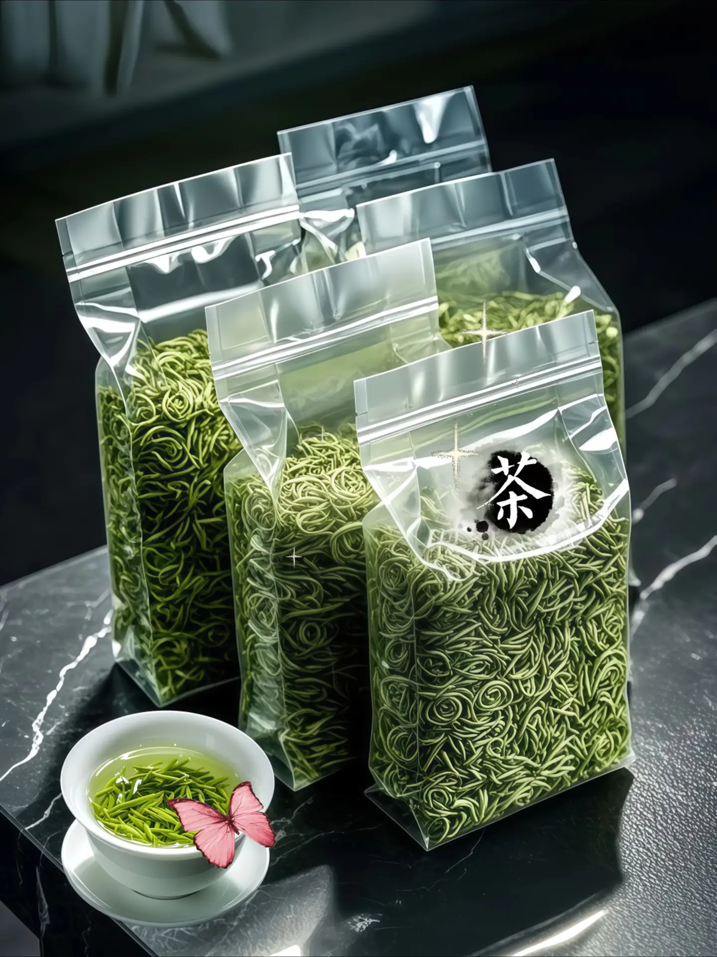 正宗贵州都匀毛尖绿茶春茶新茶上市啦！春日，都匀的茶山云雾缭绕，鲜嫩的茶...