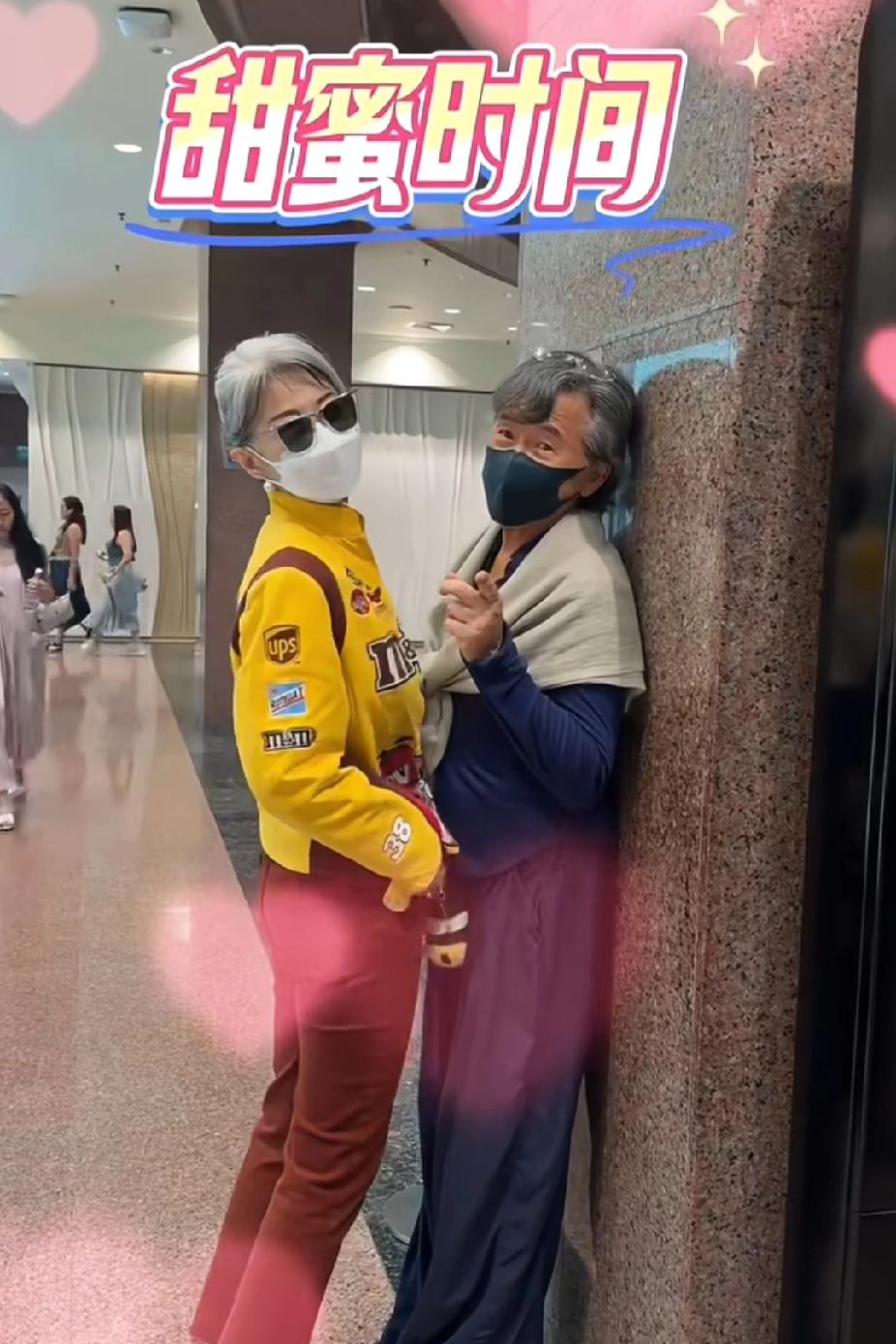 不管什么爱，最终人家在一起，白头到老这就是真爱！叶倩文是配合老公才把头发弄成白色