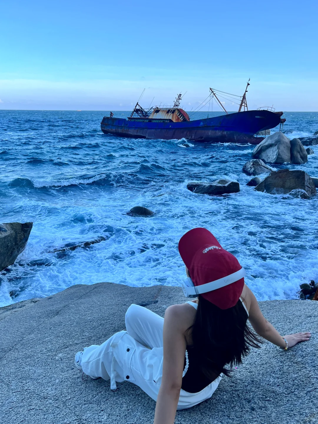 海南沉船湾🚢希望我不是最后一次来这里..