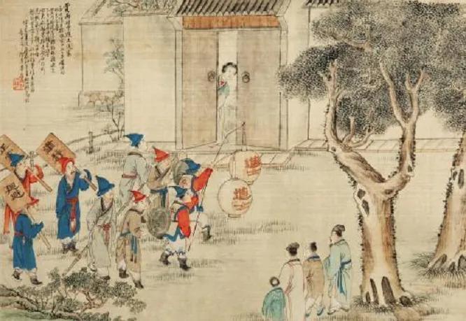 哎呀，说起贴双喜字这事儿，还得从北宋王安石那时候说起呢。那时候，王安石进京赶考，
