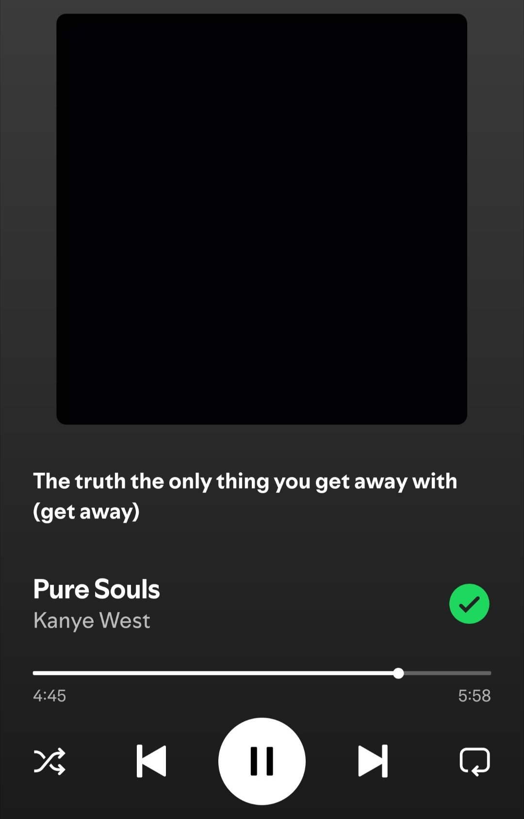 Kanye West的这首《Pure Souls》挺好听的