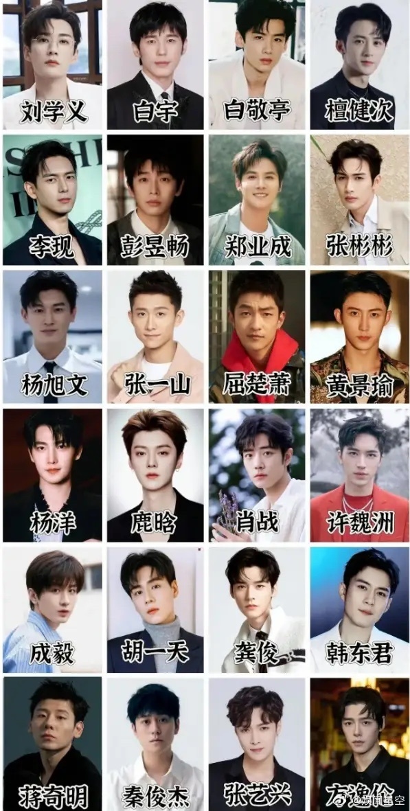 90生和95花其实挺废的！目前内娱就90生和95花没拿奖了，85生有朱一龙，95