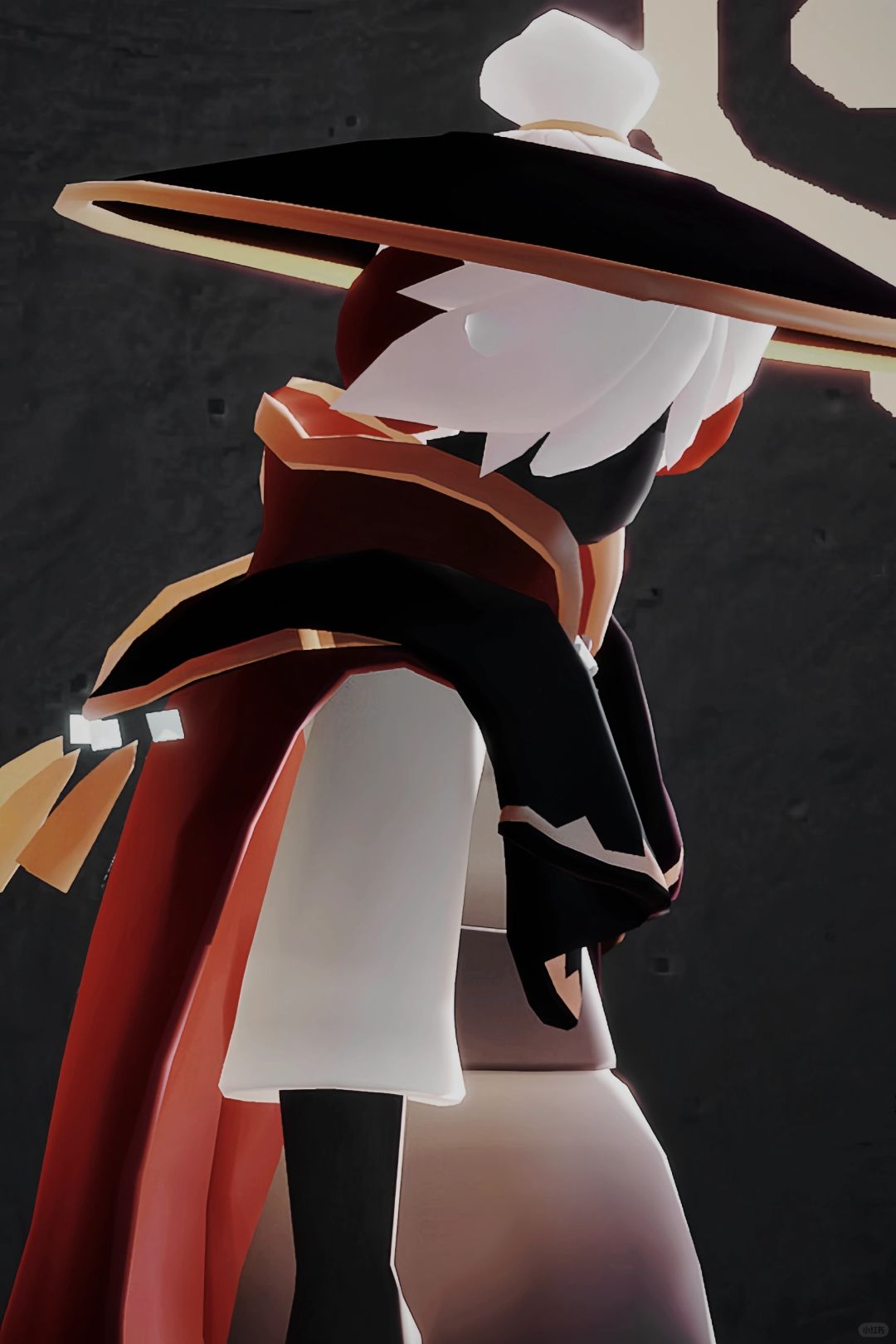 箬笠＋领主披风