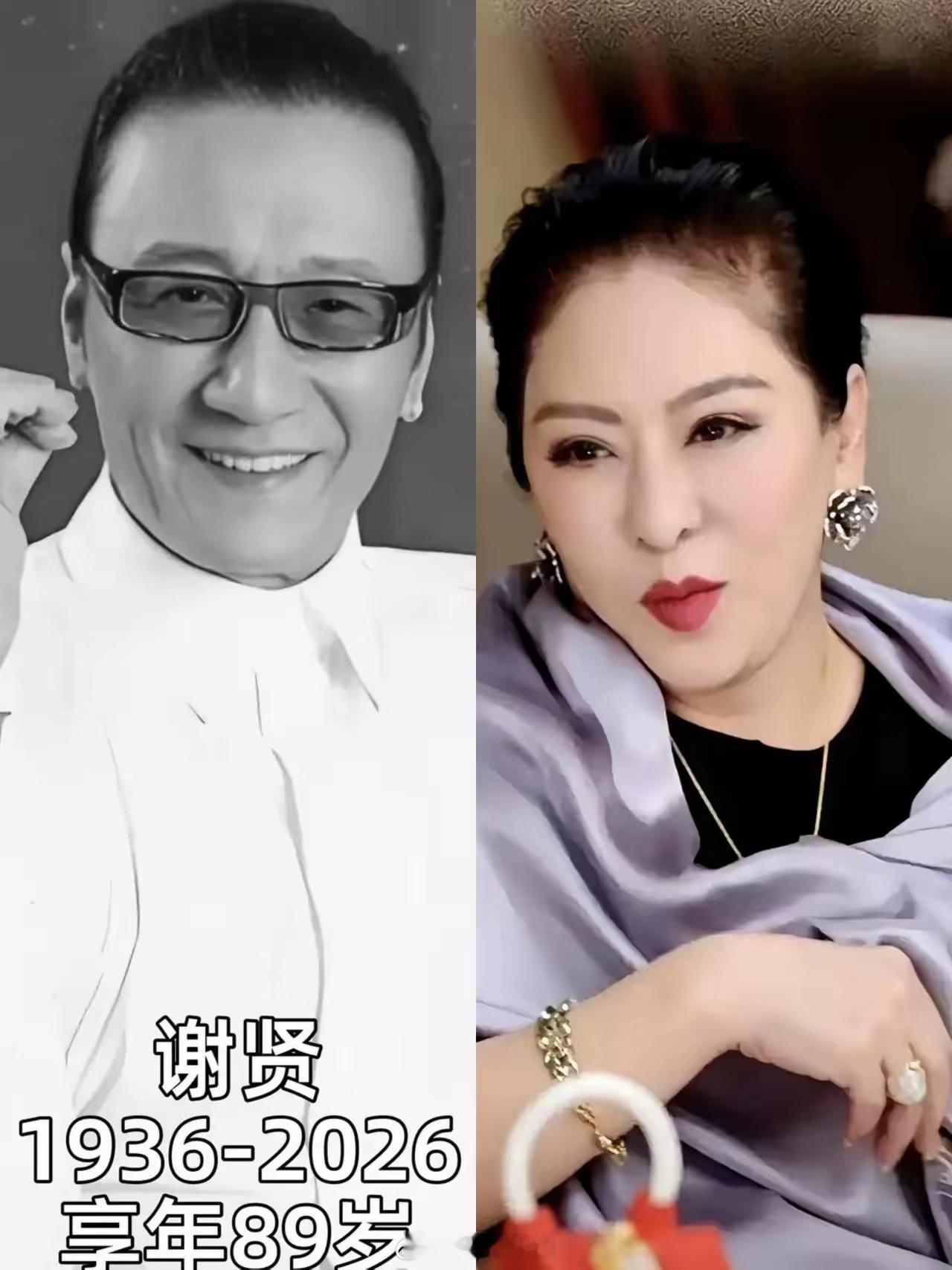 谢贤离世向太一直沉默。从这一点也能看出来，两人关系真的很一般。向太现在天天活跃在