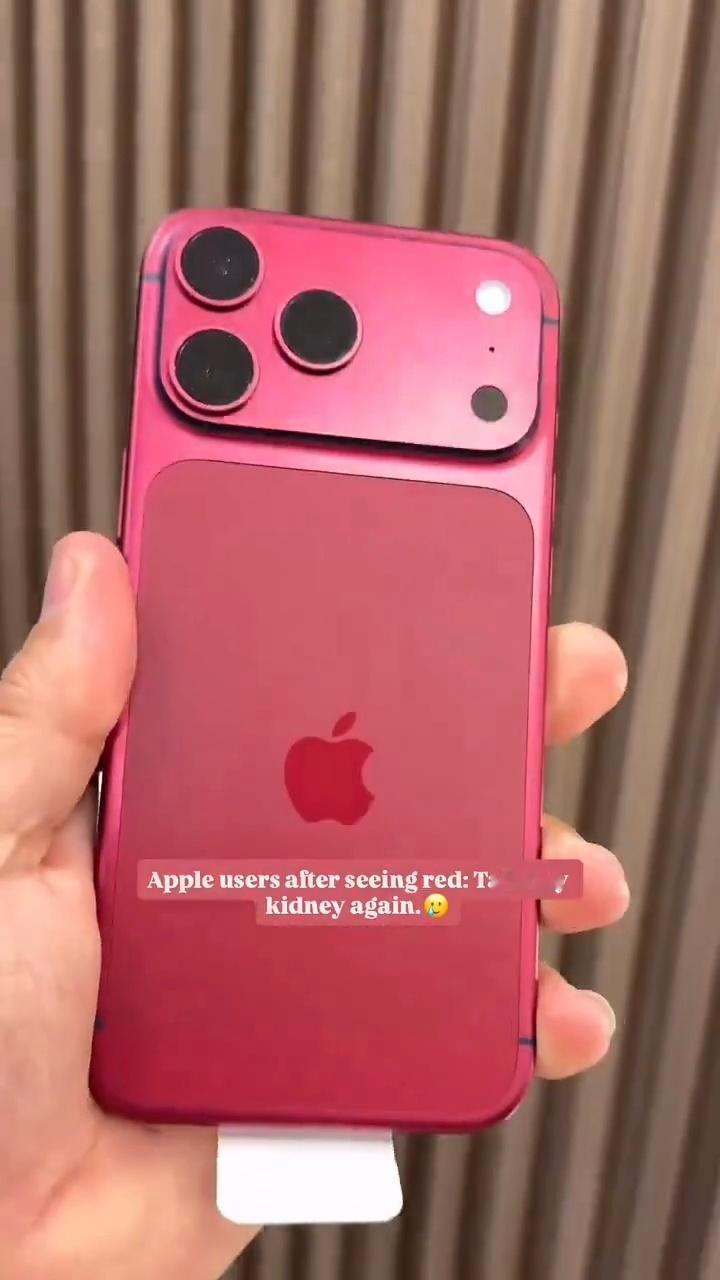 如果苹果真的发布iPhone 17 Pro 新配色，我可就要骂人了希望是假的，不