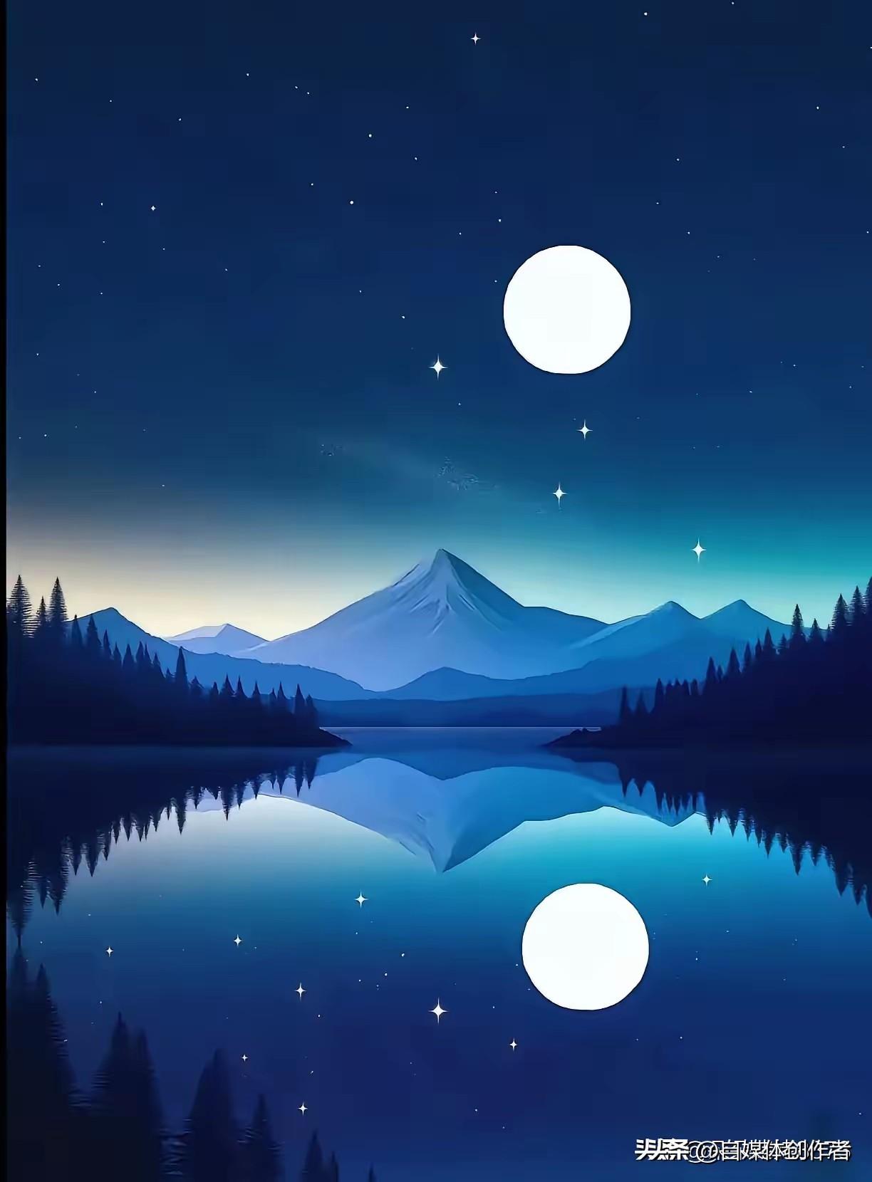 披星戴月寻佳句
海底镜像觅绝景