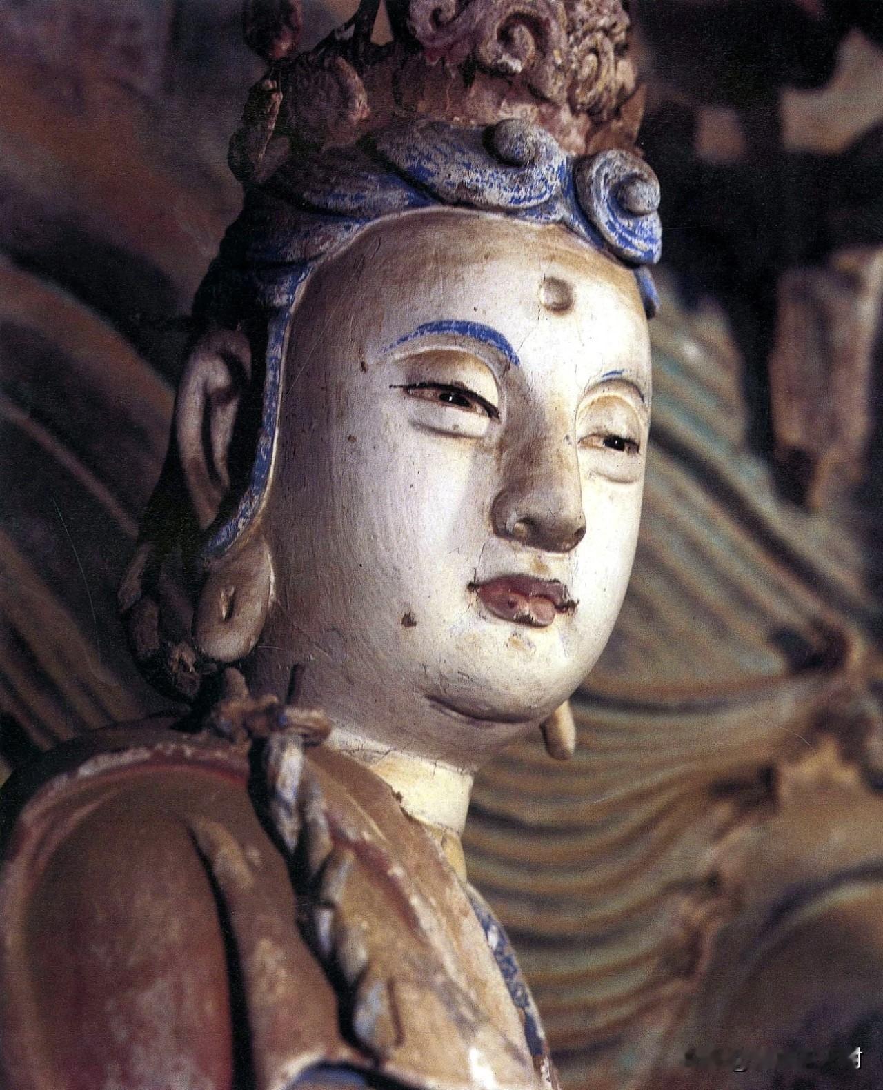 双林寺最容易漏掉的绝世佳作，藏在佛像背后
绝大多数游人逛双林寺释迦殿，看完正面释