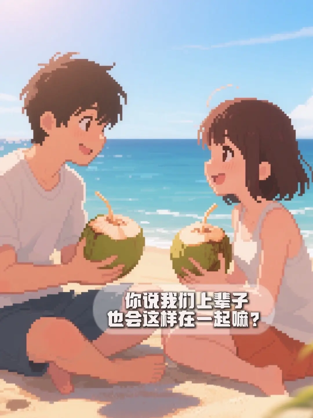 你说我们上辈子还会这样在一起吗？如果有上辈子，那我还要和你在一起