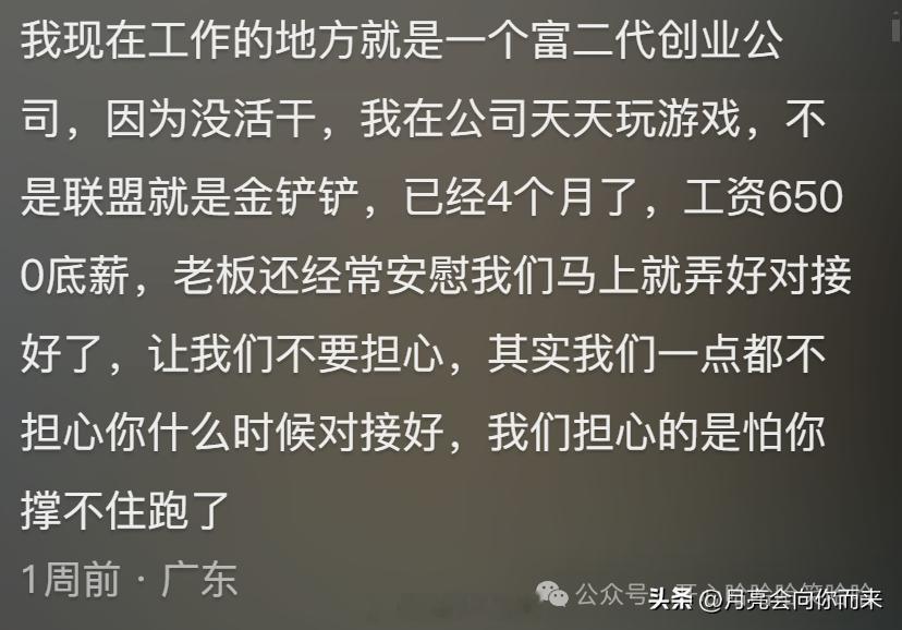 幸亏没想去创业富二代创业能有多炸裂？网友：原来以为是段子，结果玩真的啊！ ​​​