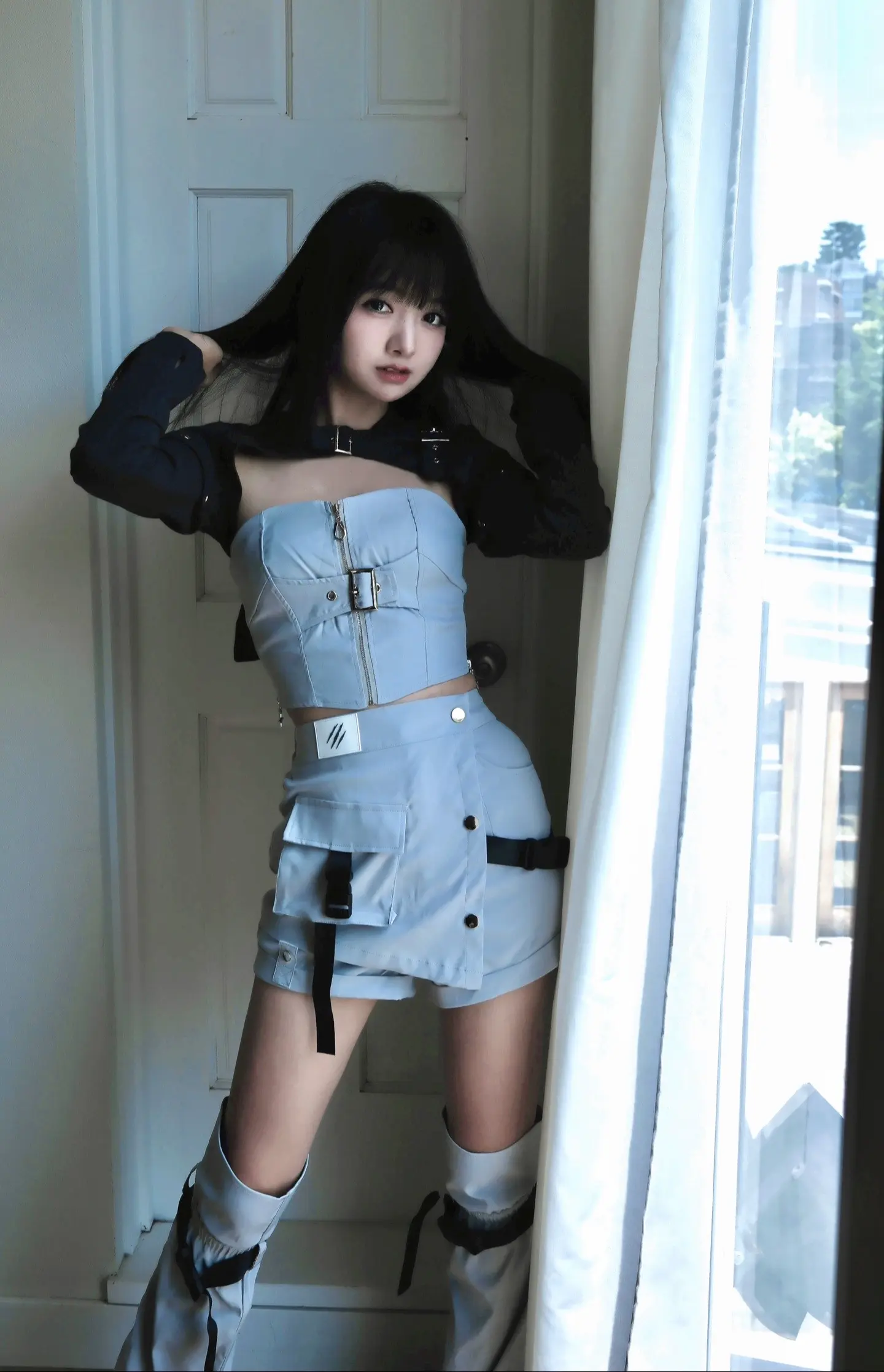 甜酷女孩。