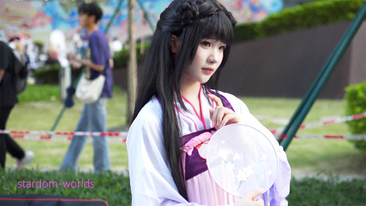 魔道祖师cos广州漫展 魔道祖师 江厌离 cosplay 2025广州CICF漫