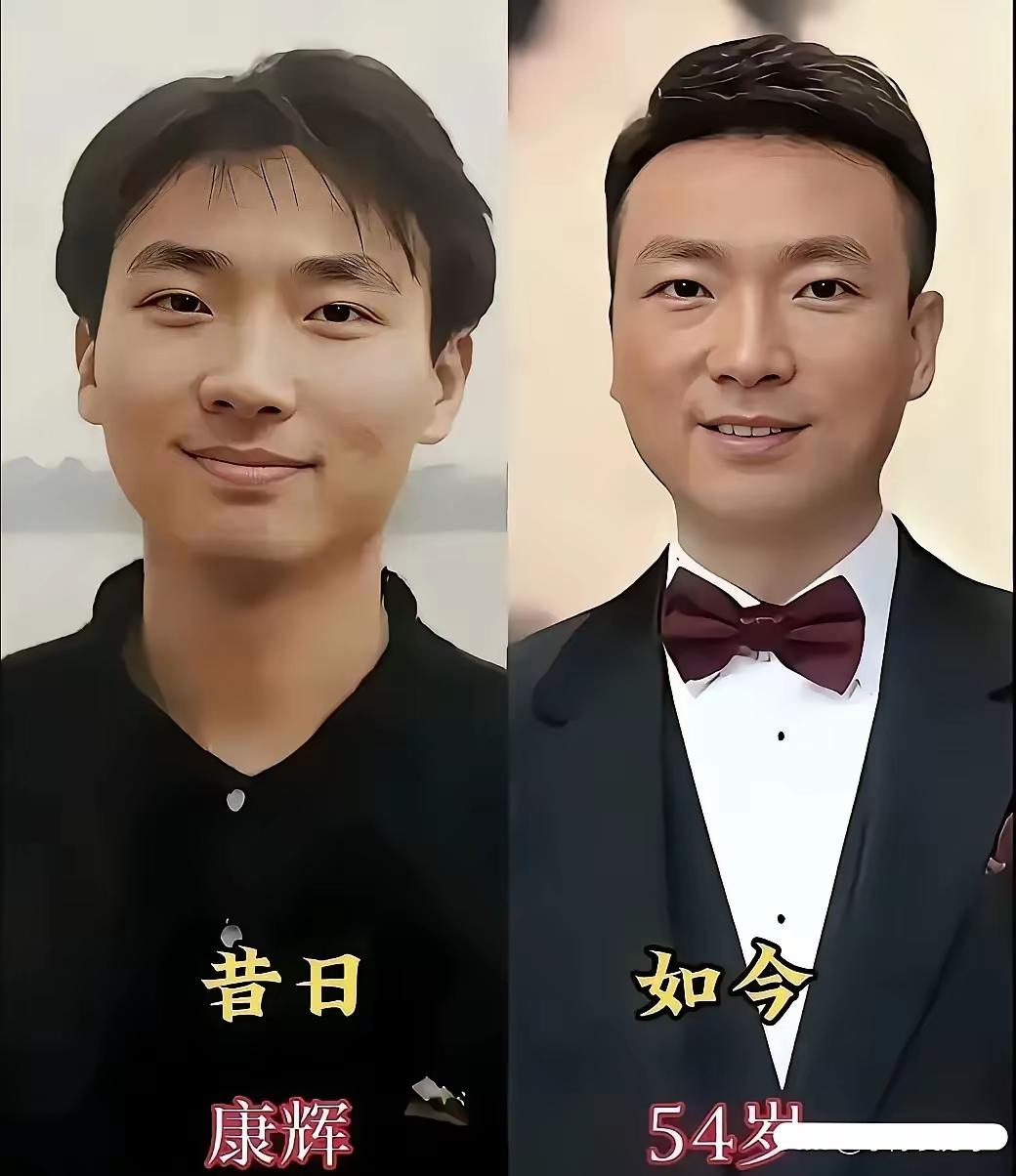王铎：每个人年轻的时候，都好看。康辉也不例外。