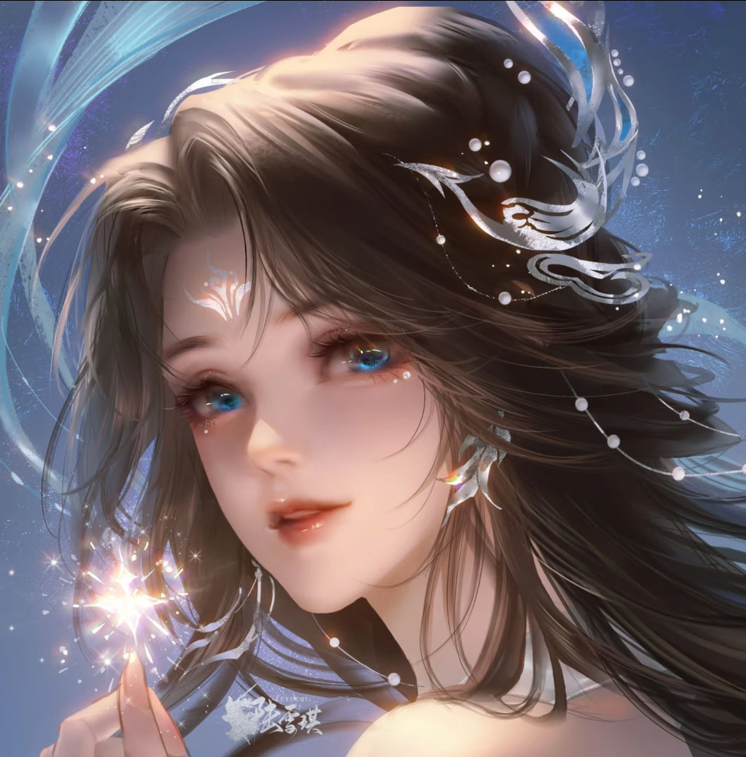 陆雪琪|诛仙|高清头像她生来便与热闹无缘，长于云雾缭绕的小竹峰，受水月大师悉心教
