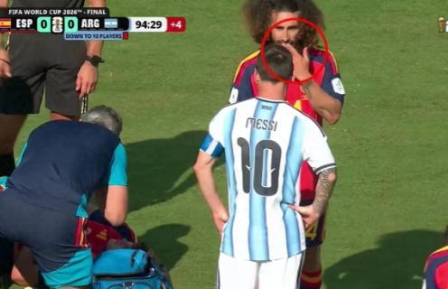 现在终于看清梅西的嘴脸了吧！

输球了一切都暴露了。恩佐被红牌罚下时，梅西看到申