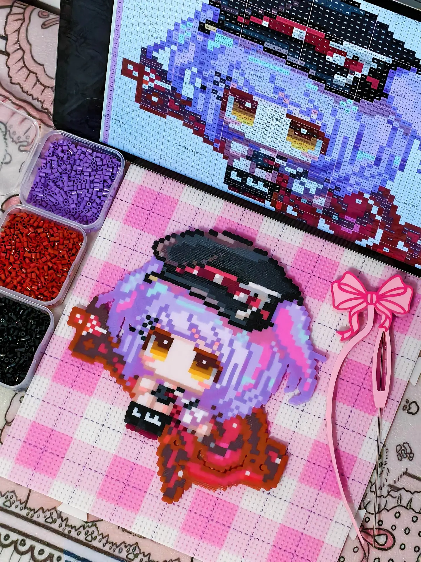 看完这场演出就去告白好嘛！（吉他音🎸） 拼豆日记/小乔音你心动🎶 ...