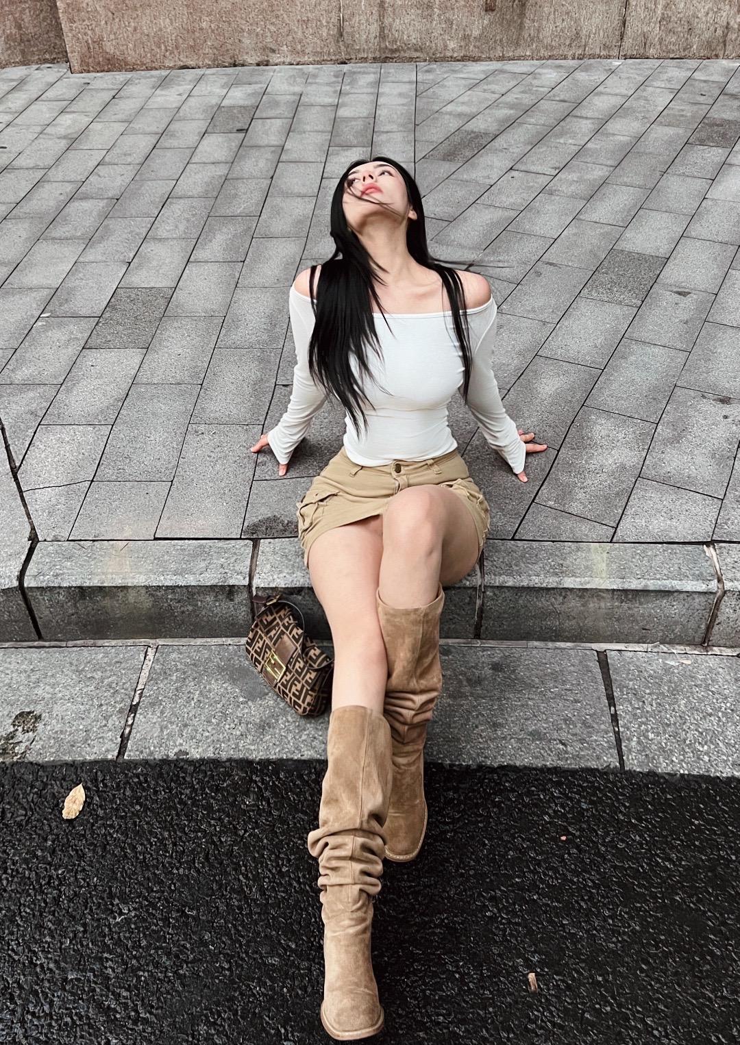 出门就要姐一点。